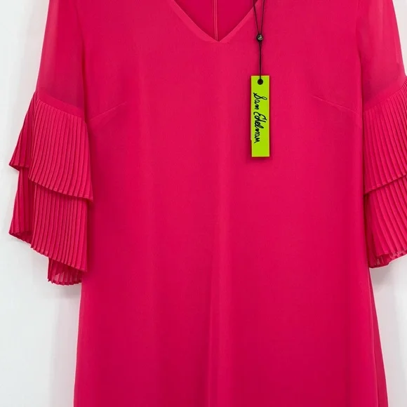 Sam Edelman Fuchsia Pink Shift Dress - Picture 3 of 12
